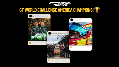 Random Vandals Racing Wins the GT World America Championship — Focused Behind Flying Eyes