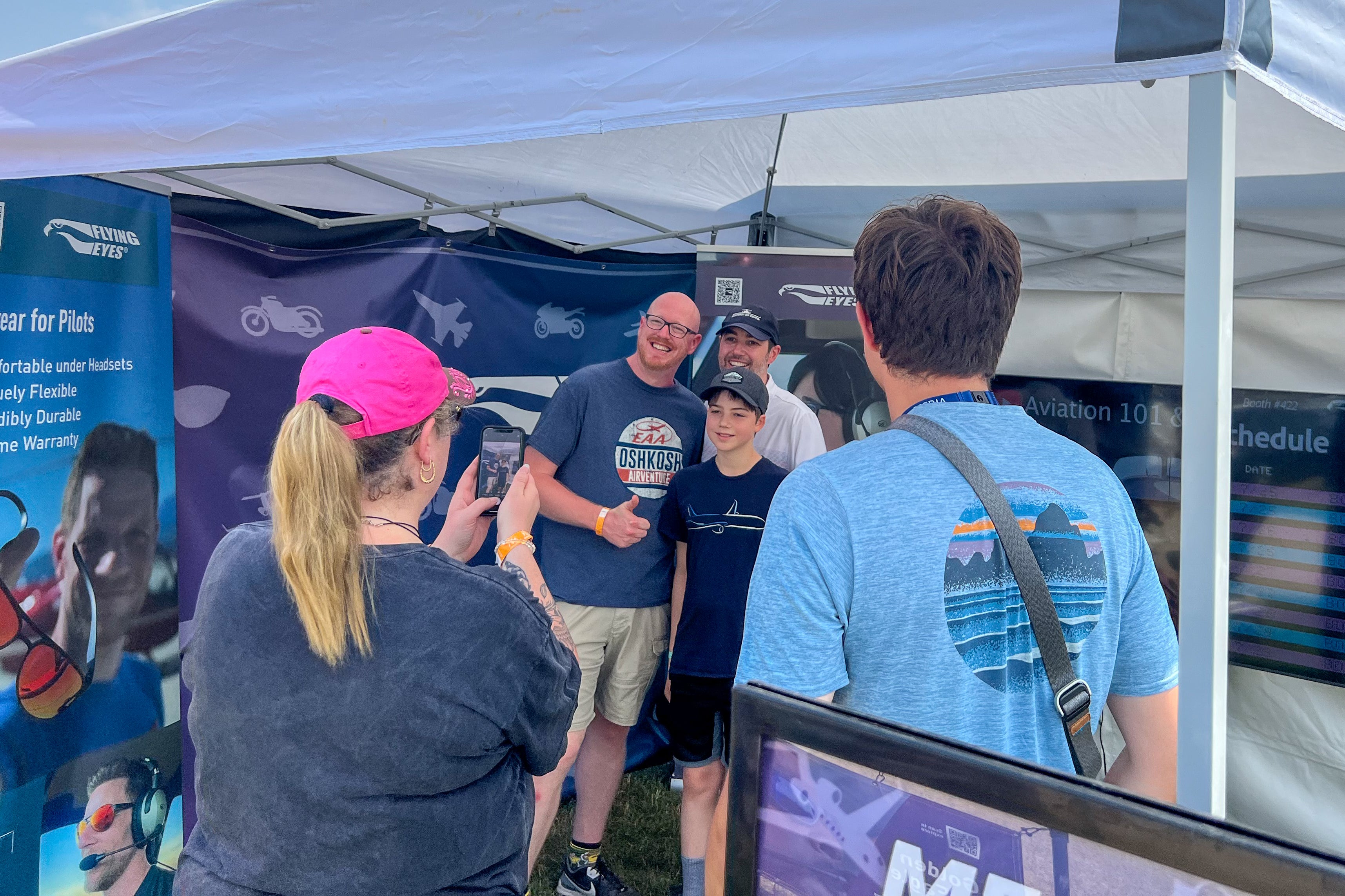 Flying Eyes Meet & Greet Schedule for Sun 'n Fun 2024