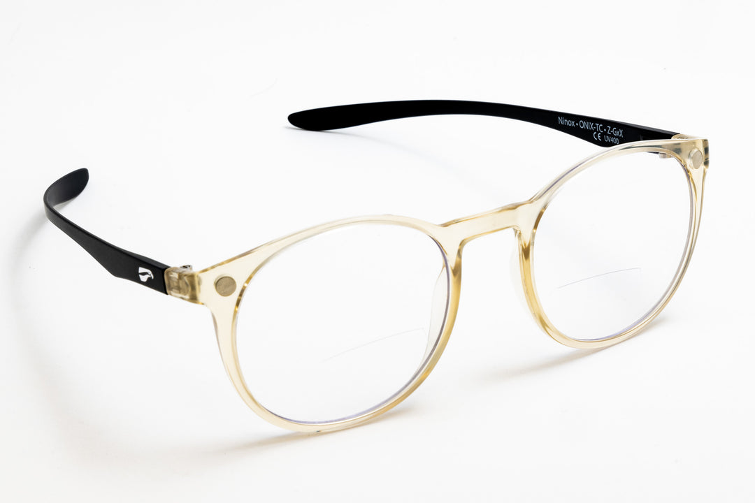 Thin, flexible temples designed for use under headsets and