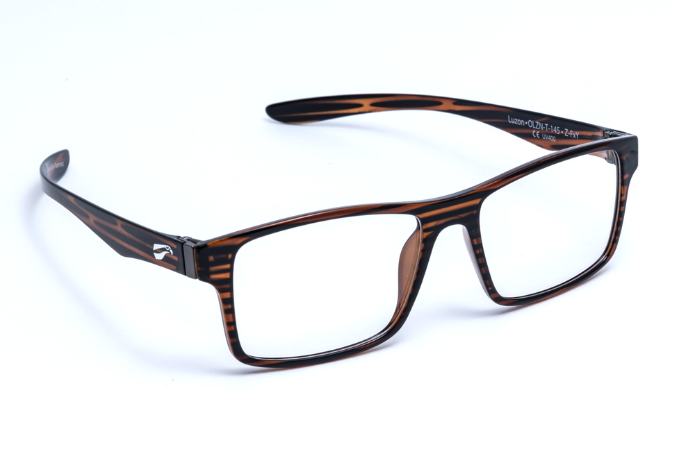Luzon prescription-ready frames with ultra-light flexible temples