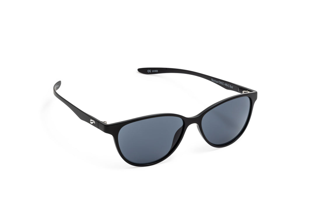 Noctua prescription-ready frames with a smooth, curvy design and ultra-light flexible temples