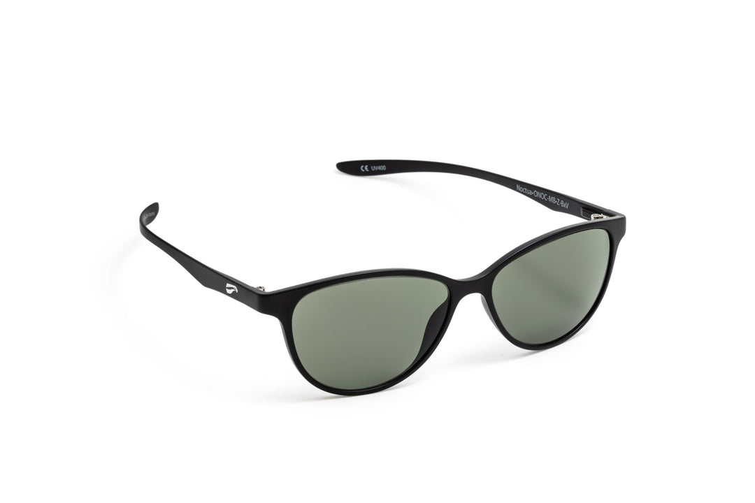 Noctua prescription-ready frames with a smooth, curvy design and ultra-light flexible temples