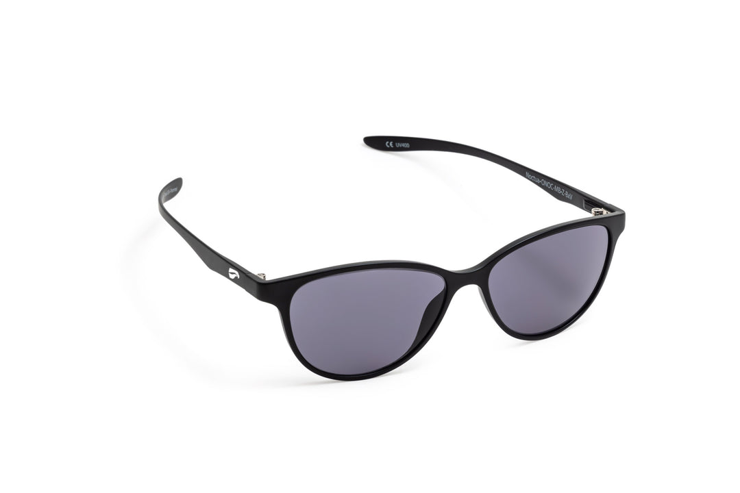 Noctua prescription-ready frames with a smooth, curvy design and ultra-light flexible temples