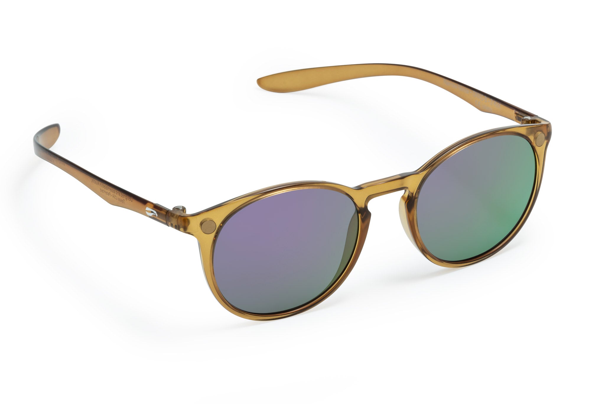 Thin, flexible temples designed for use under headsets and helmets