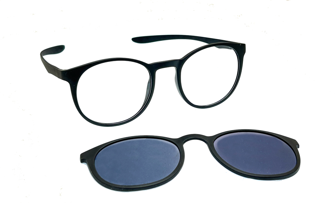 Thin, flexible temples designed for use under headsets and helmets