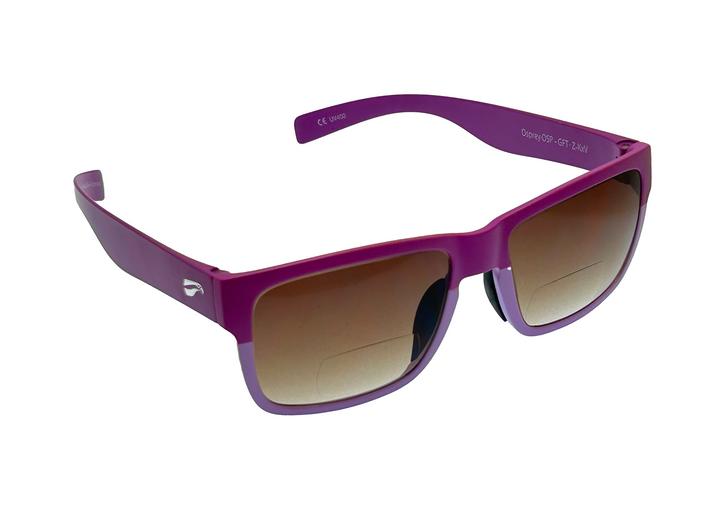 Narrow temple Kingfisher Osprey sunglasses for riders and pilots