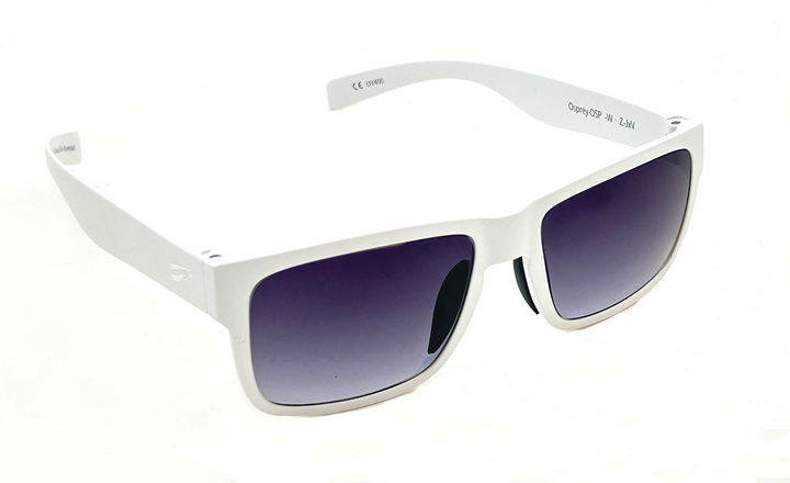 Narrow temple Kingfisher Osprey sunglasses for riders and pilots