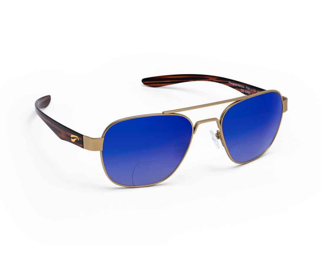 Peregrine Titanium Non-RX Bifocals