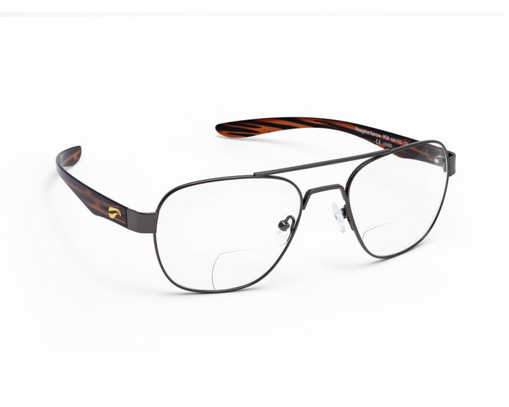 Peregrine Titanium Non-RX Bifocals