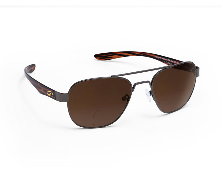 Peregrine Titanium Non-RX Bifocals