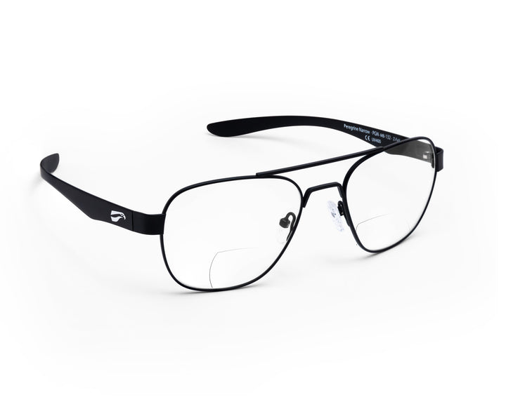 Peregrine Titanium Non-RX Bifocals