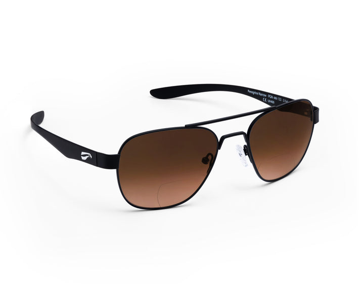 Peregrine Titanium Non-RX Bifocals