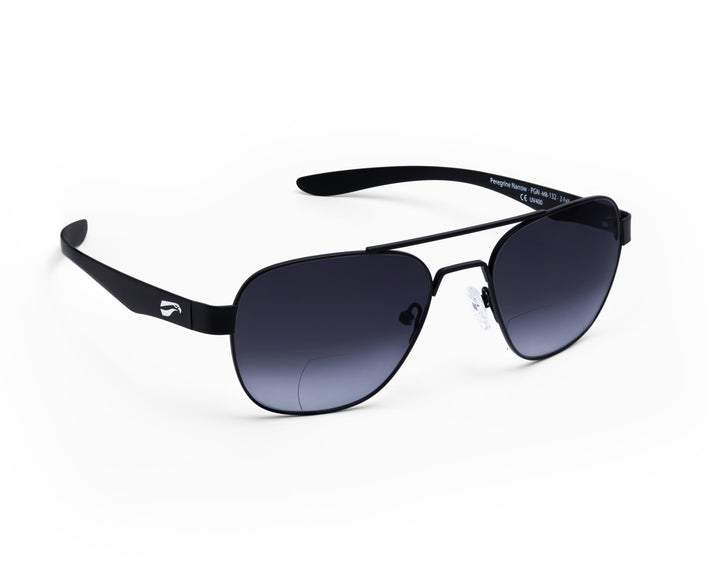 Peregrine Titanium Non-RX Bifocals