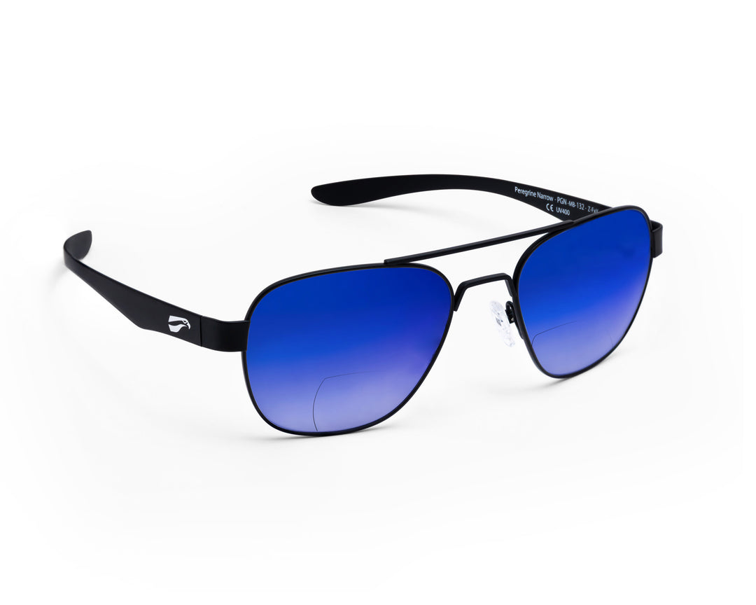 Peregrine Titanium Non-RX Bifocals