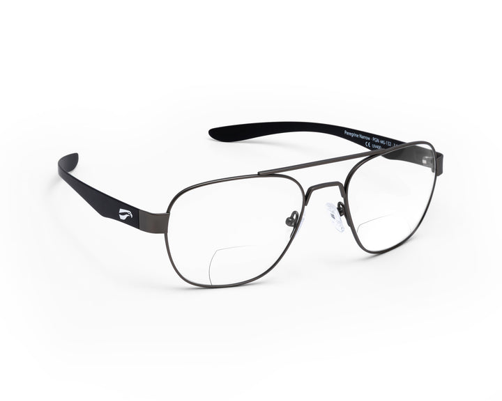 Peregrine Titanium Non-RX Bifocals