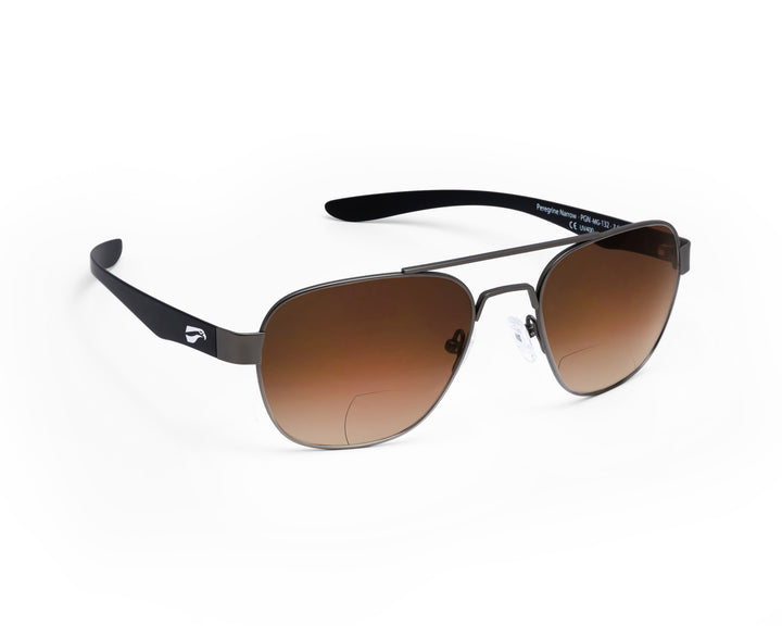 Peregrine Titanium Non-RX Bifocals