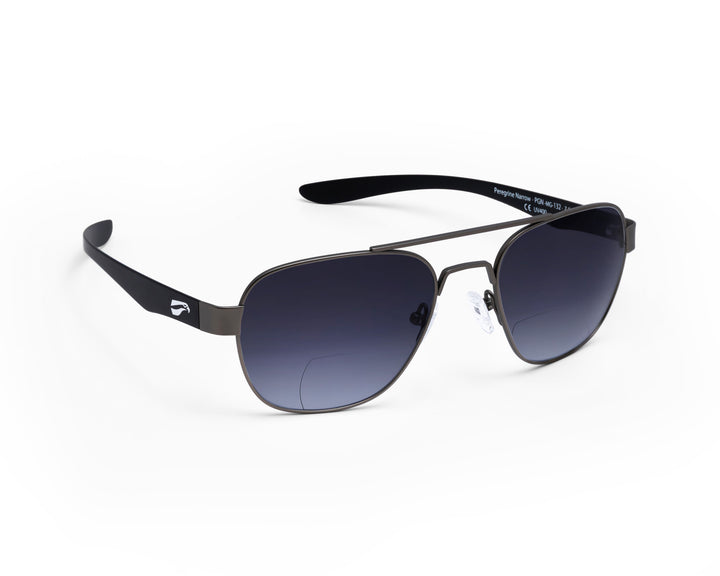 Peregrine Titanium Non-RX Bifocals