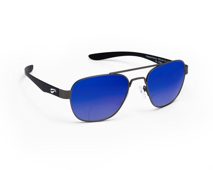 Peregrine Titanium Non-RX Bifocals