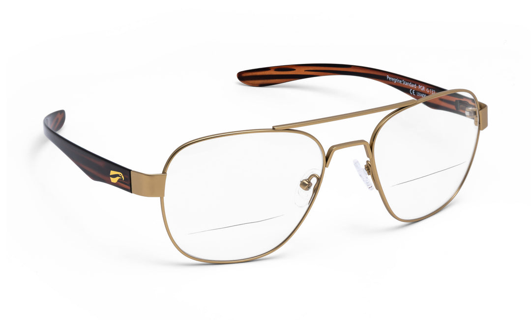 Peregrine Titanium Narrow with Non-RX Bifocals
