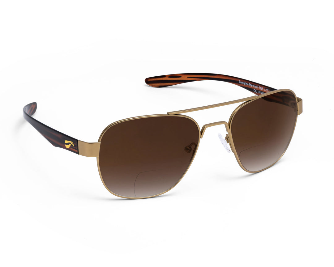 Peregrine Titanium Non-RX Bifocals