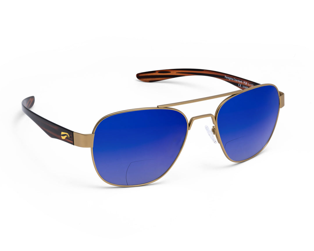 Peregrine Titanium Non-RX Bifocals
