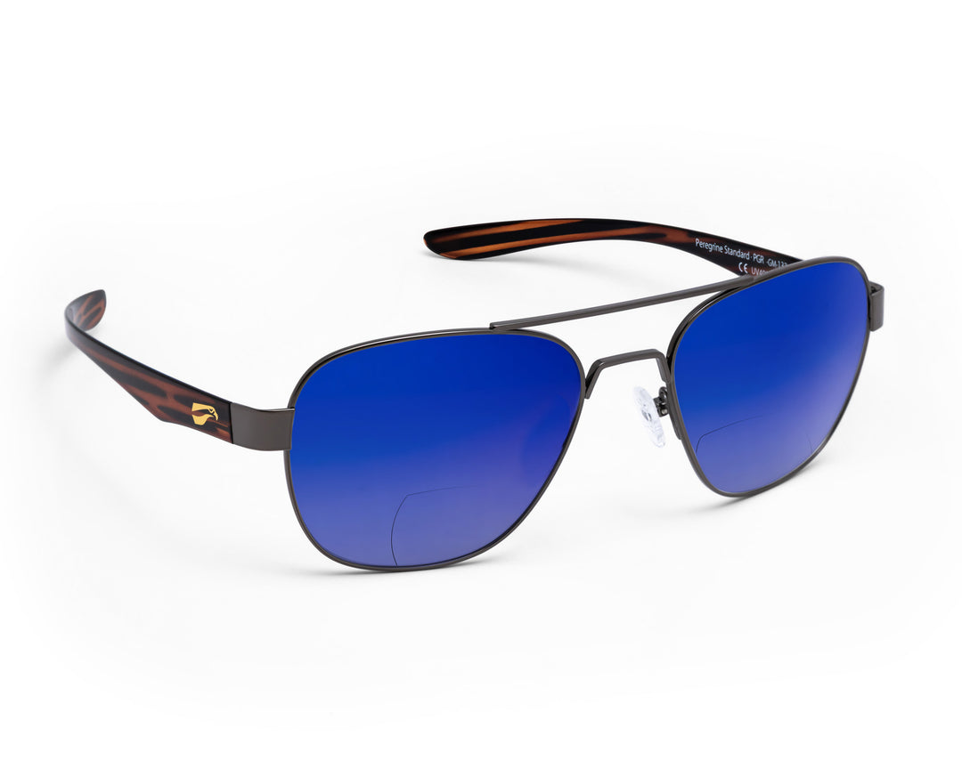 Peregrine Titanium Non-RX Bifocals