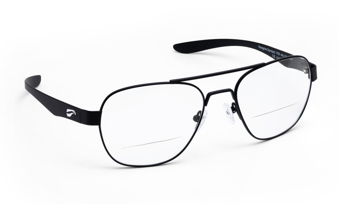 Peregrine Titanium Narrow with Non-RX Bifocals