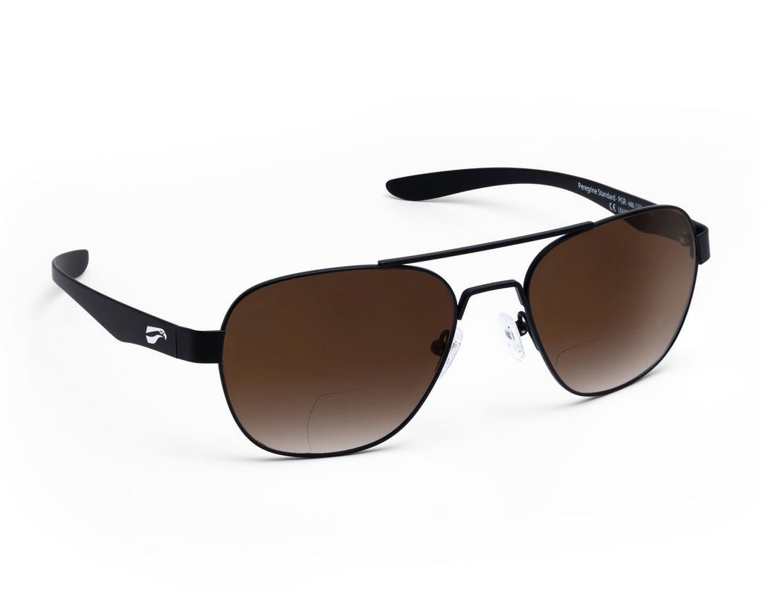 Peregrine Titanium Non-RX Bifocals