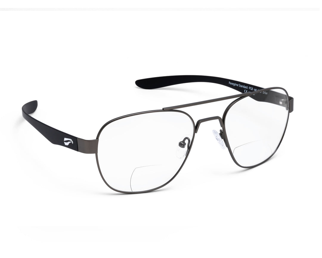 Peregrine Titanium Non-RX Bifocals