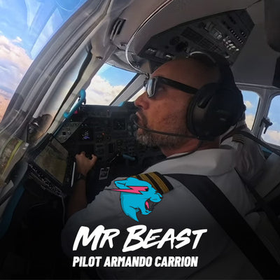 Mr. Beast Pilot Armando Carrion