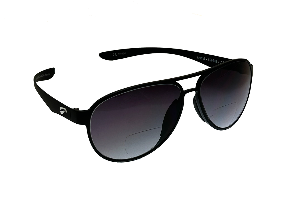Kestrel sunglasses by Flying Eyes with flexible temples for helmets and headsets