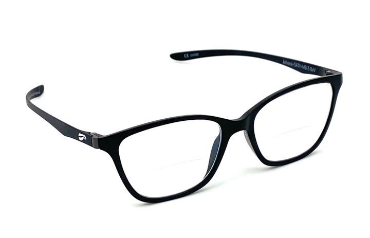 Athene reading and prescription-ready frames built for headgear comfort