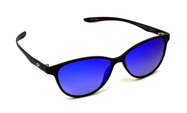 Noctua prescription-ready frames with a smooth, curvy design and ultra-light flexible temples