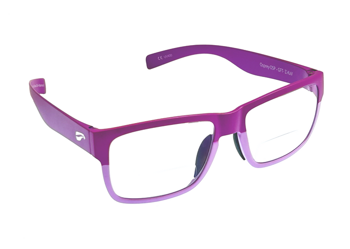 Narrow temple Kingfisher Osprey sunglasses for riders and pilots