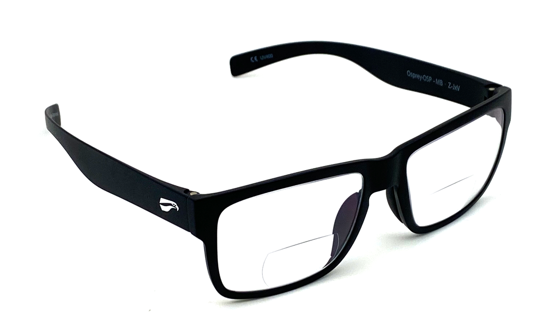 Narrow temple Kingfisher Osprey sunglasses for riders and pilots