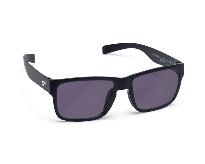 Narrow temple Kingfisher Osprey sunglasses for riders and pilots