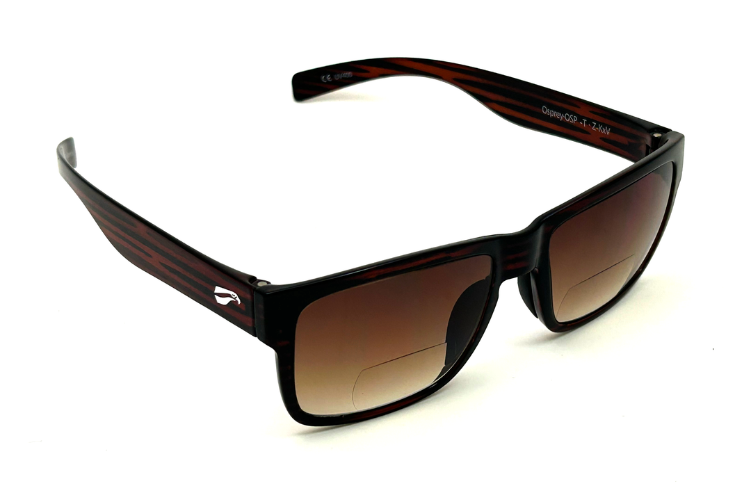 Narrow temple Kingfisher Osprey sunglasses for riders and pilots