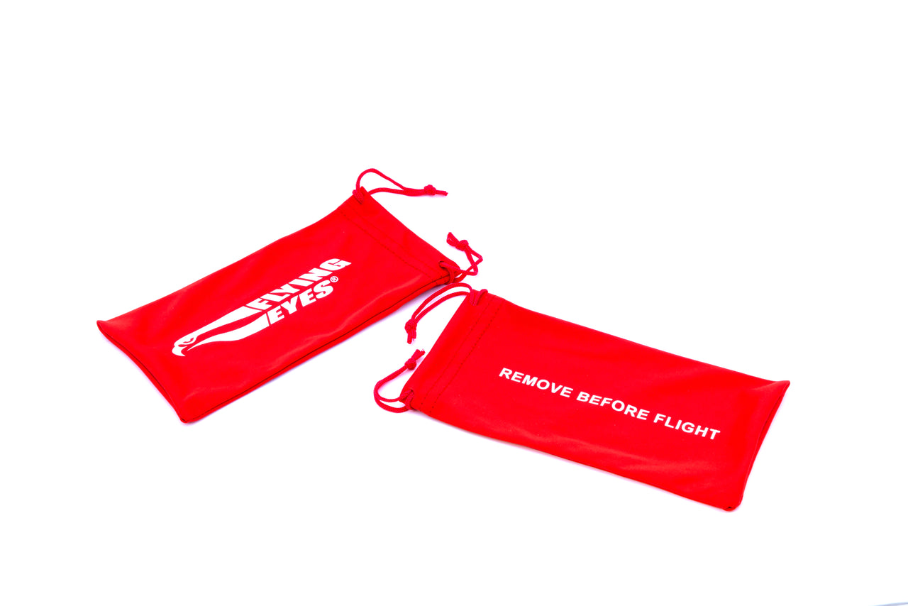 Microfiber Bag/Cleaning Cloth - Remove Before Flight