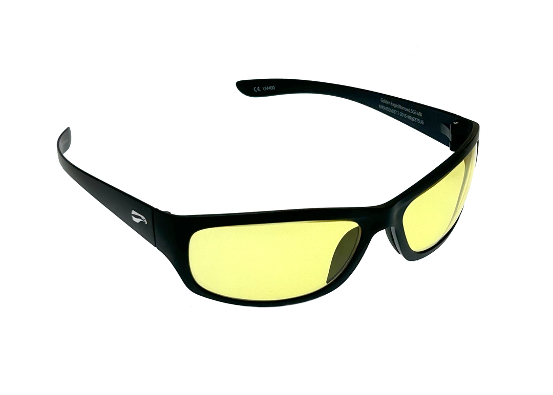 Golden Eagle Sport sunglasses built for helmets and high-impact outdoor activity