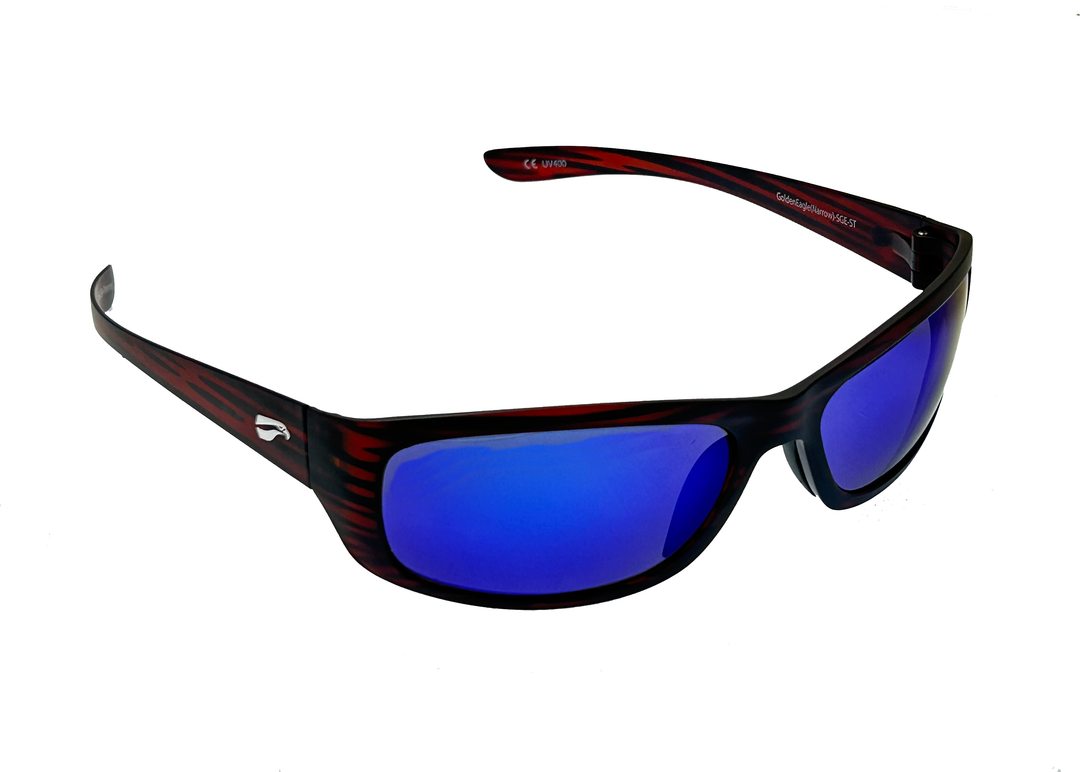 Golden Eagle Sport sunglasses built for helmets and high-impact outdoor activity